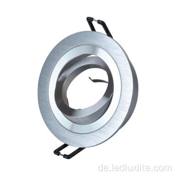 Verstellbarer Einbaustrahler aus Aluminium mit LED-Downlight-Rahmen